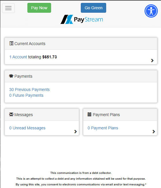 Payment by paystream